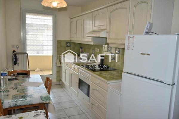 Appartement 69m², 2 chambres, balcons, garage 28m²