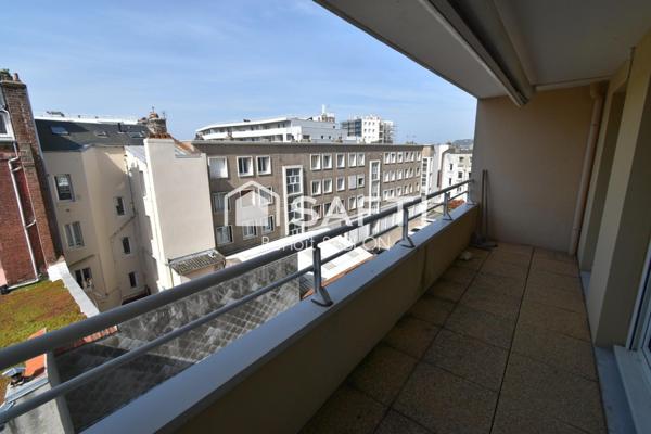 Appartement 69m², 2 chambres, balcons, garage 28m²