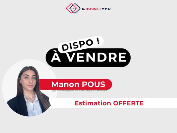 Maison à vendre 3 pièces de 63 m²
