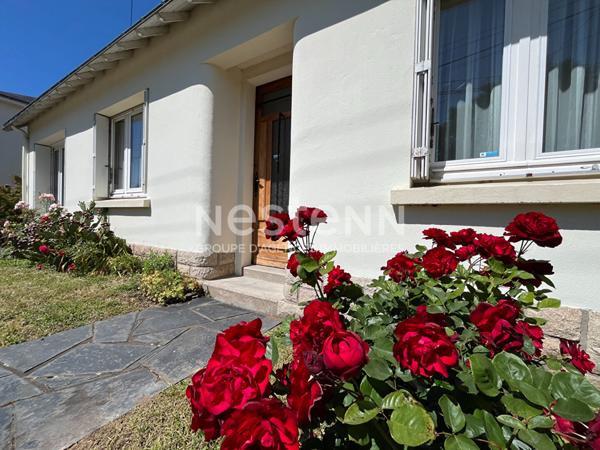 Saint Herblain Bourg, maison plain pied , 3 ch, jardin