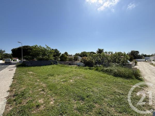 Terrain à vendre  280 m 2   ST GEORGES D OLERON  - 17