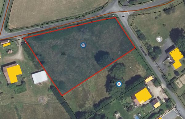 Terrain à vendre à Saint-Yrieix-la-Perche (87500) - Haute-Vienne
