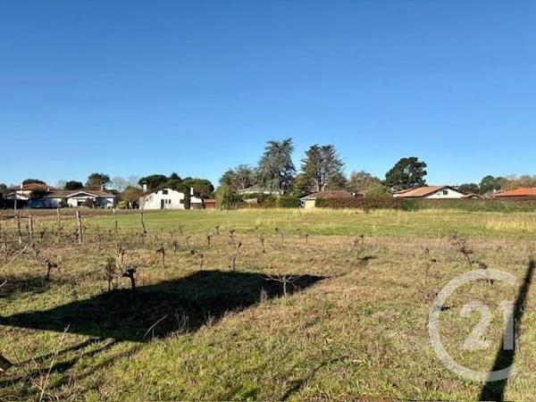 Terrain à vendre  495 m 2   ANGLET  - 64