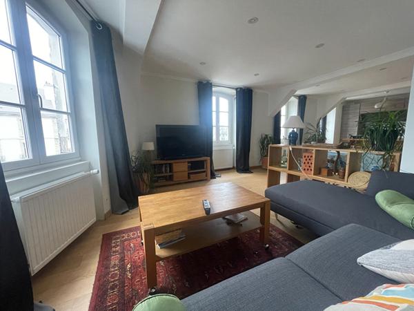 Appartement à vendre Vannes hyper centre 117 m² - 4 chambres vue dégagée dernier étage