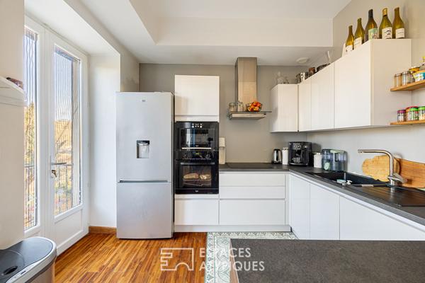 Appartement de charme rénové avec jardin