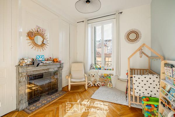 Appartement de charme rénové avec jardin