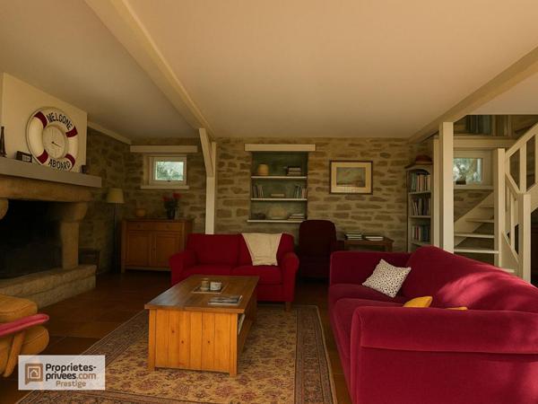 Maison en pierre, Cap Coz, 200 m plage, Jardin 1000 m²