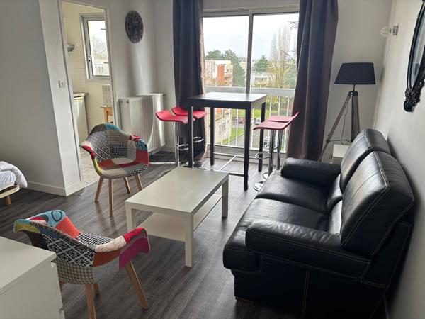 Appartement Meublé Nantes T1bis - 29.75 m2