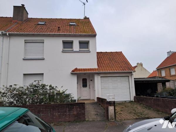A VENDRE WIMILLE TRES A PROXIMITE DE WIMEREUX, maison avec jardin et garage 3 chambres possibilité 4