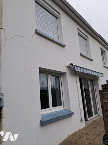 A VENDRE WIMILLE TRES A PROXIMITE DE WIMEREUX, maison avec jardin et garage 3 chambres possibilité 4