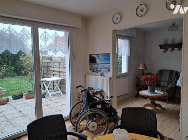 A VENDRE WIMILLE TRES A PROXIMITE DE WIMEREUX, maison avec jardin et garage 3 chambres possibilité 4