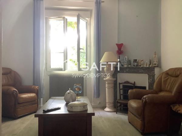 ORTHEZ – Maison T4 de 82 m² avec jardin sans vis-à-vis et sous-sol