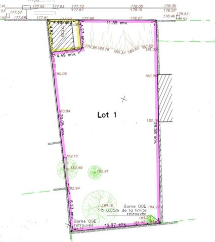 IRIGNY ! TERRAIN CONSTRUCTIBLE 438 M² – PROCHE LYON