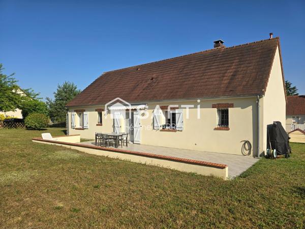 Pavillon de plain-pied 99m2 + combles aménageables