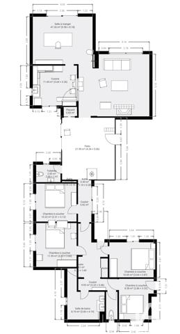 Maison à vendre 6 pièces 171 m² Cuxac-d'Aude