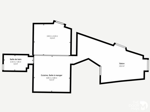 Appartement - À vendre - 55 m² - LE CROISIC | The Door Man