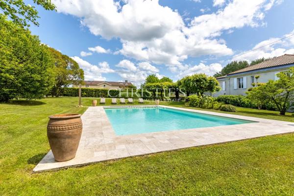 À 20 minutes de Bordeaux – Élégante propriété de charme sur 3,6 hectares – Maison de maître, maison d’amis et dépendances