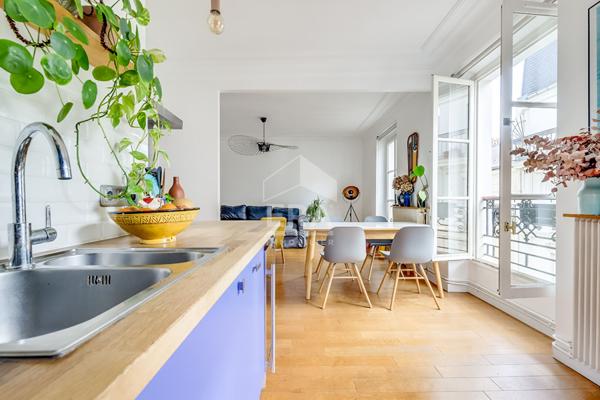 Appartement Paris 3 pièce(s) 61,07 m2