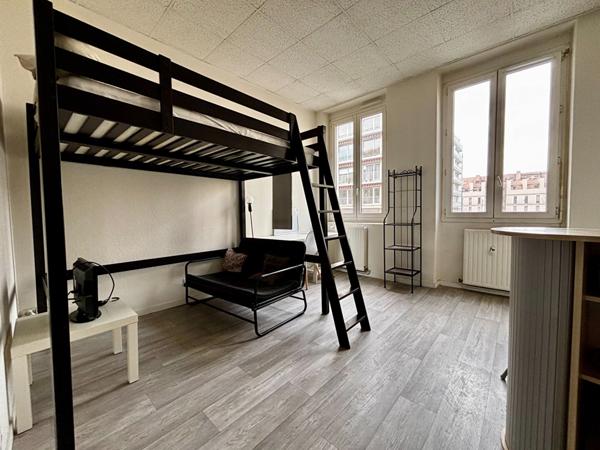 À vendre : Appartement 1 pièce à Saint-Étienne - Quartier Jacquard - Préfecture