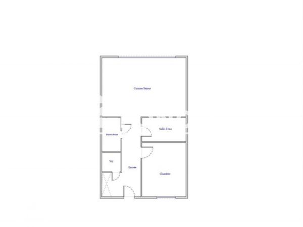 Location Appartement 2 pièces 54.49 m² - 154 CHEMIN DU SANG DE SERP Toulouse 31200