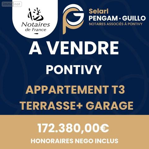 Achat - Appartement Pontivy 56300 3 pièces 64 m 2