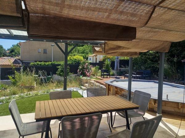 Maison récente meublée à louer avec piscine et jardin paysager – Sainte-Tulle (à 10 min de Manosque)