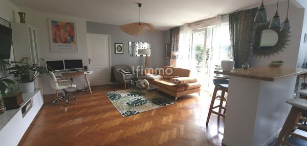 3P de 70 m² avec jardin privatif proche bords de Marne