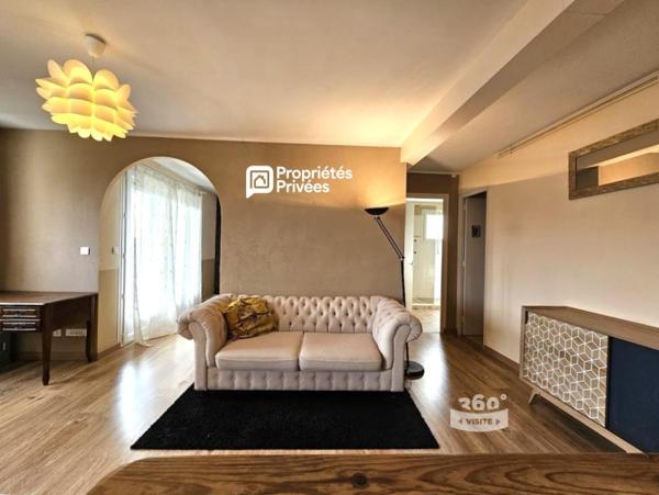 T2 lumineux avec balcon 50 m² -Dernier étage - Centre-ville d'Agen