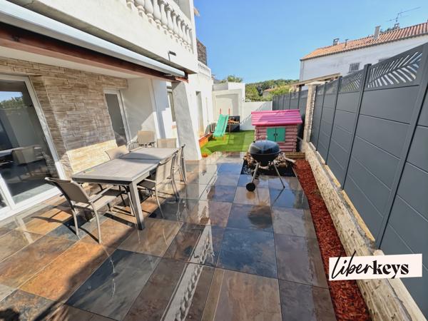 Vinon-sur-Verdon, bas de villa entièrement rénové avec jardin