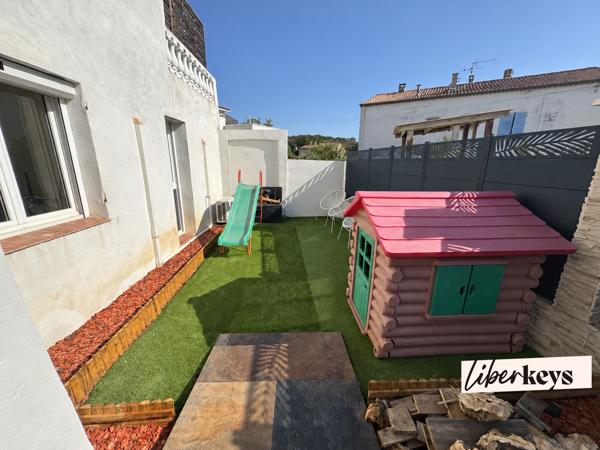 Vinon-sur-Verdon, bas de villa entièrement rénové avec jardin