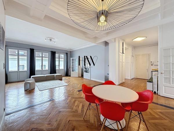 Appartement haussmannien de 161 m² – Centre-ville d’Annemasse – Idéal frontalier Genève