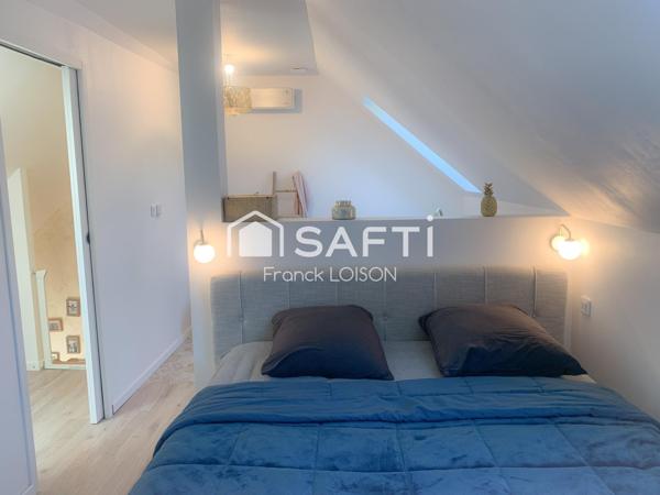 Maison familiale moderne – 3 chambres – Terrasse & jardin – Proche gare et commerces à pied