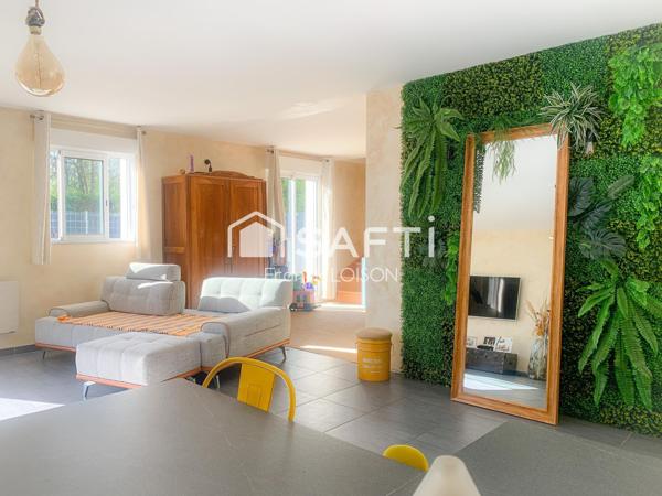 Maison familiale moderne – 3 chambres – Terrasse & jardin – Proche gare et commerces à pied