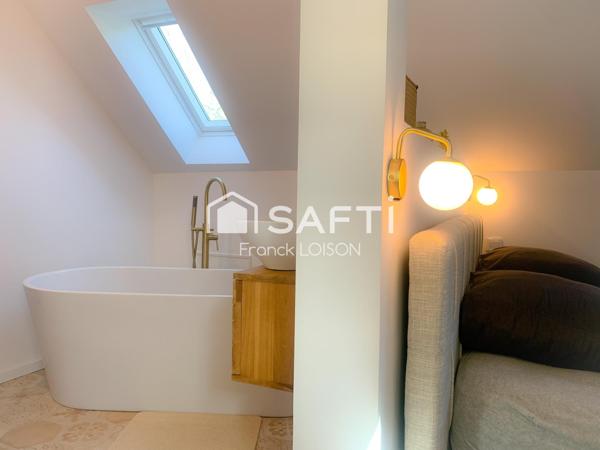 Maison familiale moderne – 3 chambres – Terrasse & jardin – Proche gare et commerces à pied