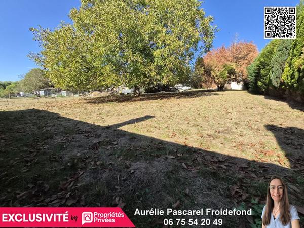 24990 EUROS // LUBERSAC (19210) TERRAIN PLAT d'environ 850m²  // EXCLUSIVITE