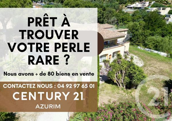 Maison à vendre  7 pièces - 332 m 2   MANDELIEU LA NAPOULE  - 06