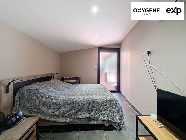Grande maison avec piscine et sa dépendance aménagée en maison sur un terrain