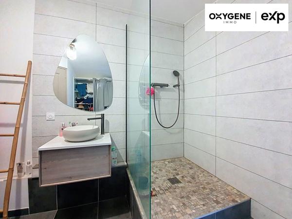 Grande maison avec piscine et sa dépendance aménagée en maison sur un terrain