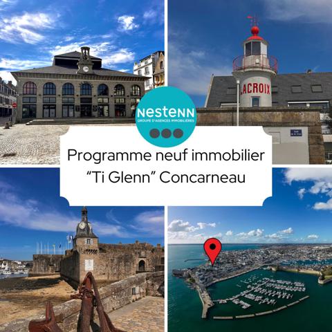 TI GLENN-32 - UN PROGRAMME NEUF AU COEUR DE CONCARNEAU - APPARTEMENT T2 53.60 M²