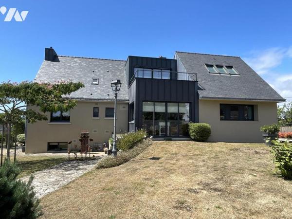 Volumes exceptionnels et élégance contemporaine à Séné – Vue sur le Golfe et les marais