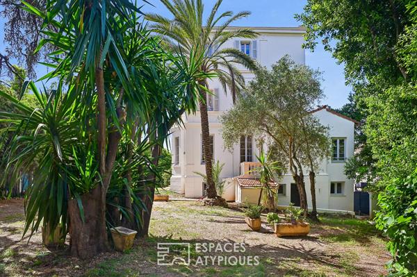 Cannes Oxford : Duplex bourgeois réinventé, grand jardin et studio indépendant
