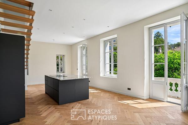 Cannes Oxford : Duplex bourgeois réinventé, grand jardin et studio indépendant