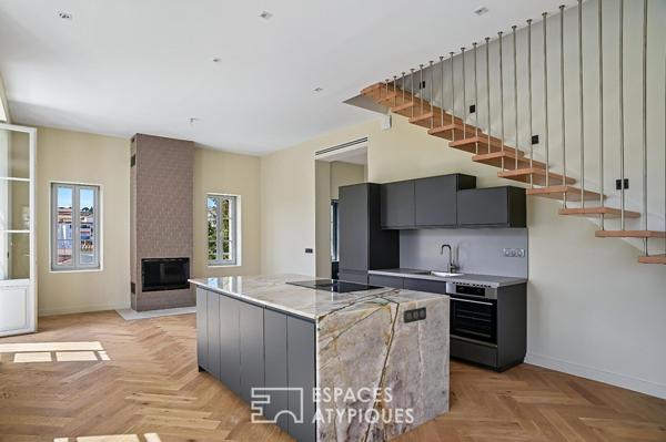 Cannes Oxford : Duplex bourgeois réinventé, grand jardin et studio indépendant