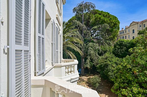 Cannes Oxford : Duplex bourgeois réinventé, grand jardin et studio indépendant