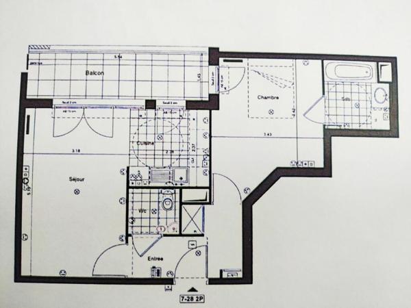 Appartement à louer    2 pièces •  Antony