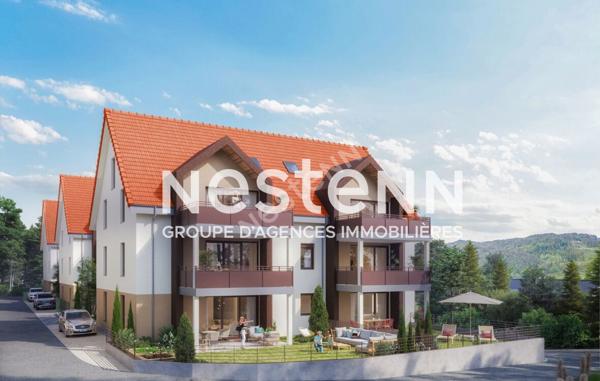 Magnifique Appartement 3 pièces Neuf 72,11m² avec garage à Soultz les Bains