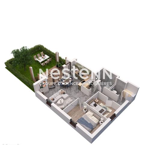 Magnifique Appartement 3 pièces Neuf 72,11m² avec garage à Soultz les Bains