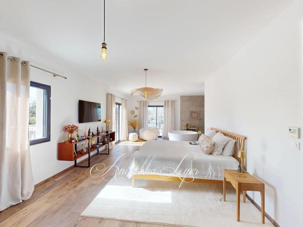 Propriété contemporaine de standing avec vue dominante sur la forêt – Sud Gironde