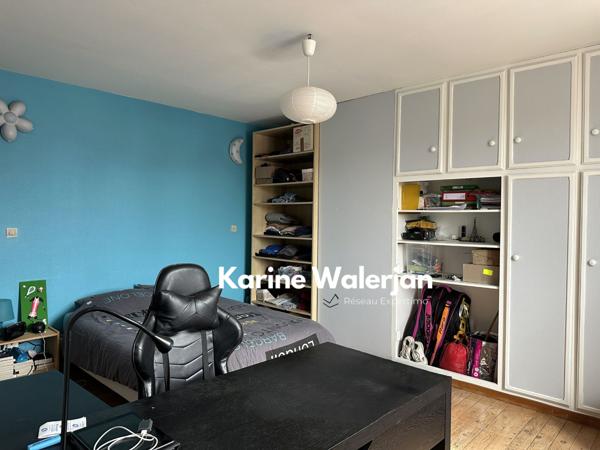 Hénin-Beaumont (62110) AGREABLE LONGERE SEMI PLAIN PIED 4 CHAMBRES 7 PIECES JARDIN