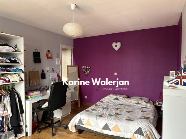 Hénin-Beaumont (62110) AGREABLE LONGERE SEMI PLAIN PIED 4 CHAMBRES 7 PIECES JARDIN